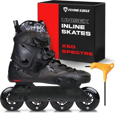 Skates - X5D Spectre Freeskates Inline Speed Skates - Comfortable Inline Skates
