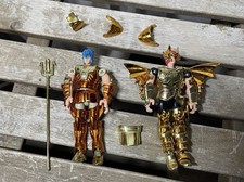 vintage 2004 bandai saint seiya Poseidon And  Scylla Figureines 