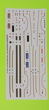 Decal Sheet Olds Cutlass Oldsmobile 442 Fe3-x 125 Revell Stripes Emblems Plates