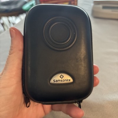 Samsonite Small Camera Case Black Vintage Hard case- pre-owned