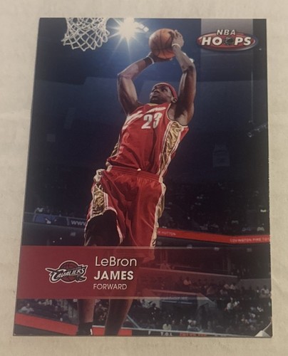 Lebron James #21 2005 Hoops card