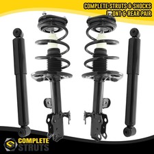 Front Quick Complete Struts & Rear Bare Shock Absorbers for 13-18 Toyota RAV4