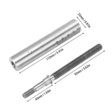 MT2 Taper Tailstock Sleeve 22mm OD Mini Lathe Extension Sleeve For 7x10 0618 HOT