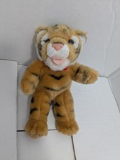 Mini Imán Bandana Rojo Bebé Tigre BAB Peluche Build A Bear Difícil de Encontrar Raro Peluche Relleno