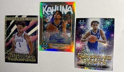 3 NBA Dereck Lively II RC 2023 BIG KAHUNA  CASE HIT AUTO/150  & RC SPECKLES 