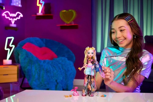 Monster High LAGOONA Blue "Bootiful Bubbly" bambola e animale domestico Nettuno NUOVO NRFB - Foto 6 di 6