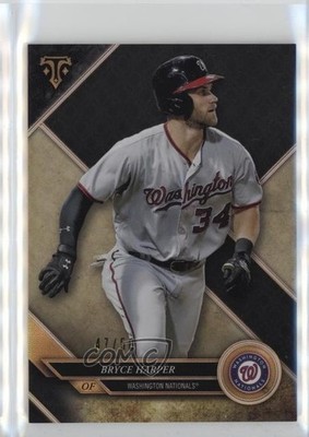 2017 Topps Triple Threads Onyx /50 Bryce Harper #1 11ht