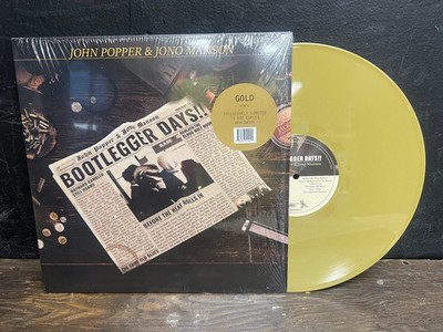 John Popper & Jono Manson BOOTLEGGER DAYS!! colored LP Records & LPs New