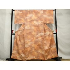 Heiwaya Kimono Pure Silk Small Pattern Kasumi Halo Dyed Excellent Condition Jap