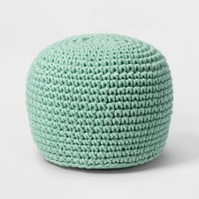 Pouf Ottoman - Cloud Island Mint