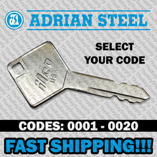 Adrian Steel Truck Toolbox Key Cut to Your Code 0001 - 0020