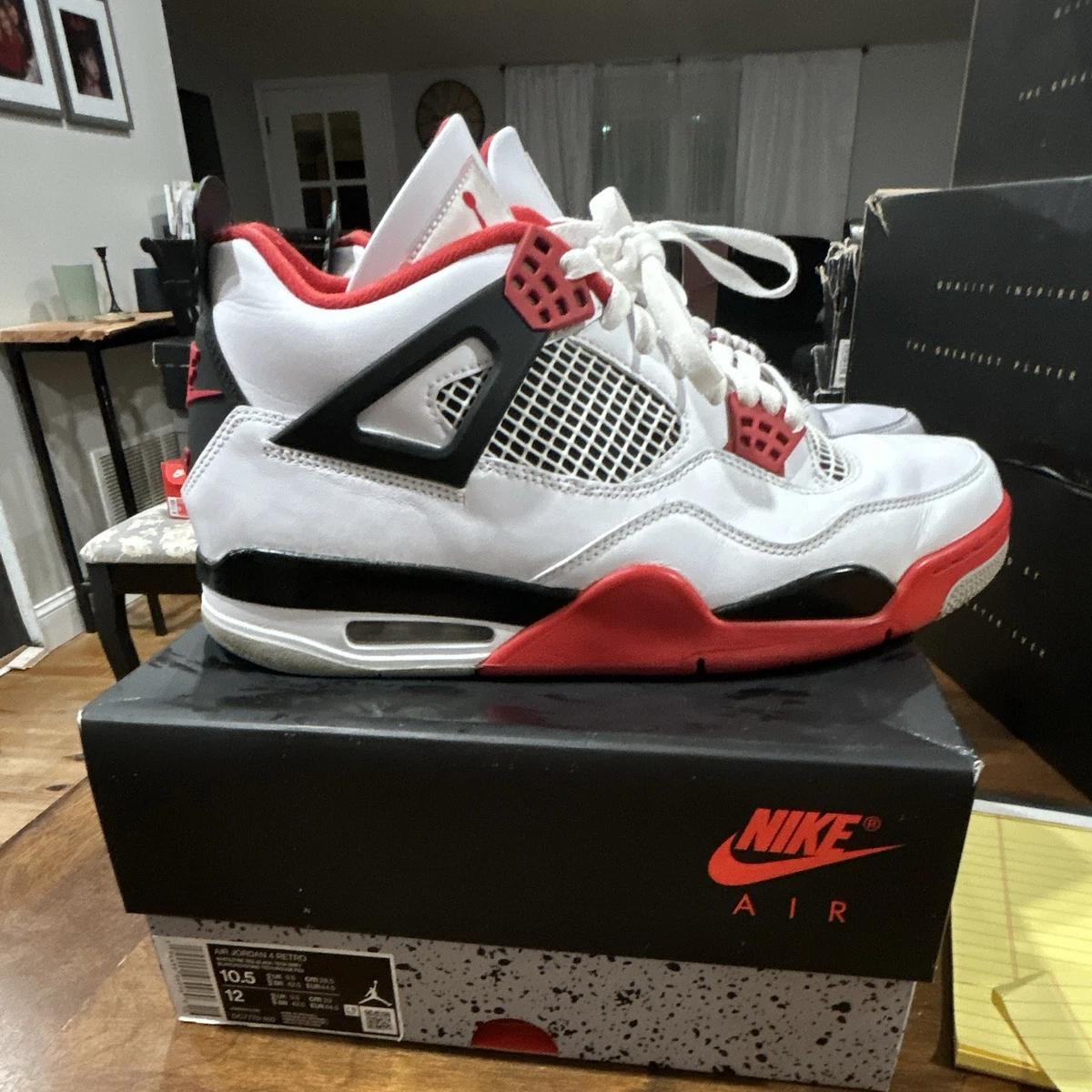 Jordan 4 Retro Fire Red for Sale | Authenticity Guaranteed | eBay