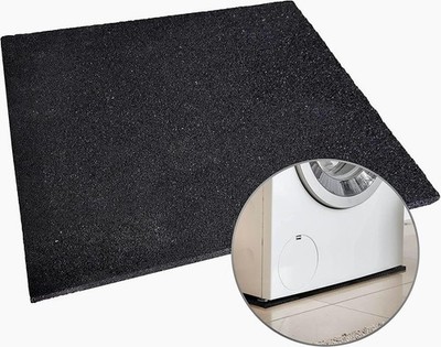 Gummimatte 600 x 600 mm Anti Vibration Geräuschreduzierend für Waschmaschinen