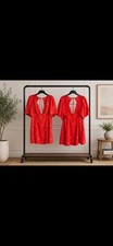 Free people Red Floral Mini Dress Small/medium