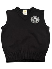 Dennis Uniform Archway Classical Academy Sweater Vest Youth Small Black
