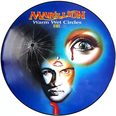 Near Mint MARILLION Warm Wet Circles 12'' VINYL PIC PICTURE DISC Prog rock 1987