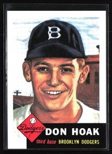 1991 Topps Archives 1953 #176 Don Hoak