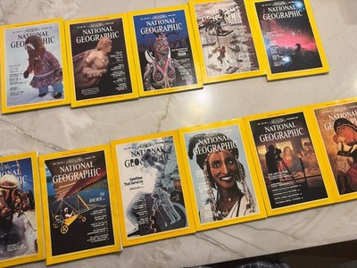 National Geographic Magazine Lot 1983 Complete Year Set 11 Issues No Jan