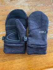 HEAD Kids Touchscreen Mittens - Gray. X-Small 3-4 Years