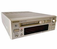 ONKYO MD-105AX MiniDisc Recorder Player MD Deck Audio Silver Used