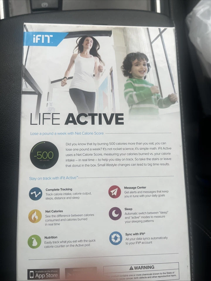 Cargador pulsera brazo rastreador actividad física iFit Active 3 en 1, usado Foto 2 de 2