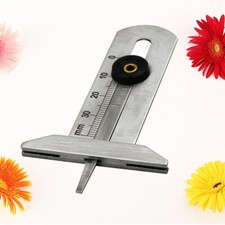 Jauge de profondeur de pneu 0-30mm pour voitures camions fourgons SUV (argent)