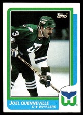 1986-87 Topps JOEL QUENNEVILLE #118 Hartford Whalers