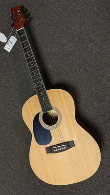 Kona K391L Left-Handed Folk Acoustic Guitar, Natural | eBay