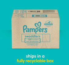 Pampers Swaddlers Size 1 Diapers 198 Ct | 8-14 lbs | Soft Absorbent 0.30 per diaper