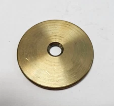 MILNOR 2.38" BRASS PISTONCUP WASHER PART #MI0202105B