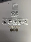 Lot (24) 1 Gram .999 Silver Bullion Bars/Rounds, (5) Silver Dimes, (3) Nickels