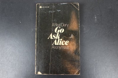 Go Ask Alice Anonymous 1973 Seventh Printing Young Adult Drug Addiction Avon PB