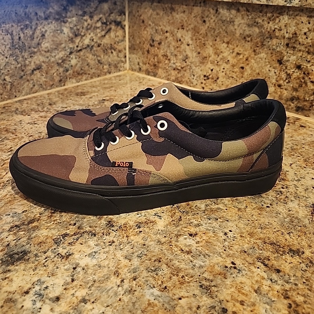 POLO RALPH LAUREN taglia 10 Keaton Pony sneaker casual atletica mimetica