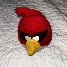 Angry Birds Space Plush Super Red Bird Rovio Entertainment 2012 Toy 6.5  