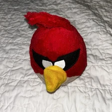 Angry Birds Space Plush Super Red Bird Rovio Entertainment 2012 Toy 6.5”