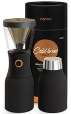 Asobu Portable Cold Brew Coffee Maker With Vacuum Insulated Carafe - NEW