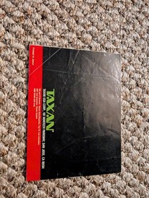 Fist Of the North Star Nintendo NES Manual Only Instruction Booklet Taxan