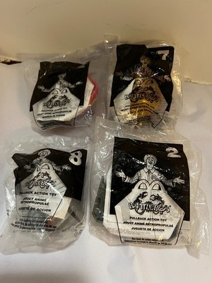McDonalds Battlebots Pullback Happy Meal Toys 2002 Lot of 4 Sealed NEW