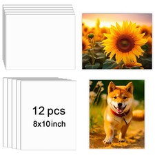 12 Pcs Sublimation Photo Blanks 8 x 10 Inch sublimation metal sign blanks Alu...