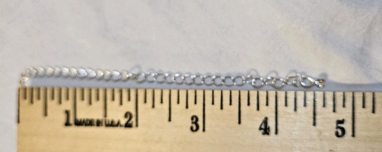 16" Statement Sparkle Silvertone Clear Rhinestone… - image 7