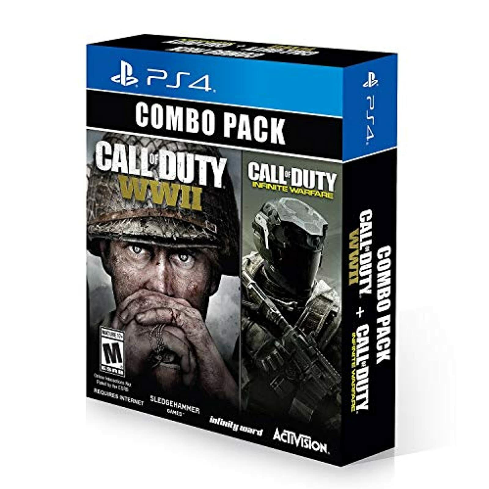 Call Of Duty: WWII And Infinite Warfare Bundle For PlayStation 4 PS4 PS5 2Z