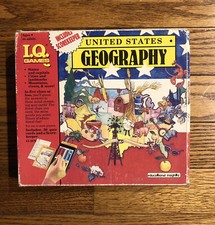 I.Q. Games United States Geography 1989