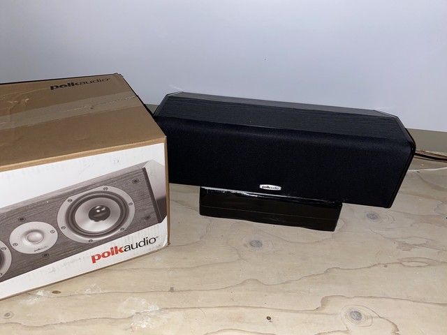 polk audio cs10 center channel speaker