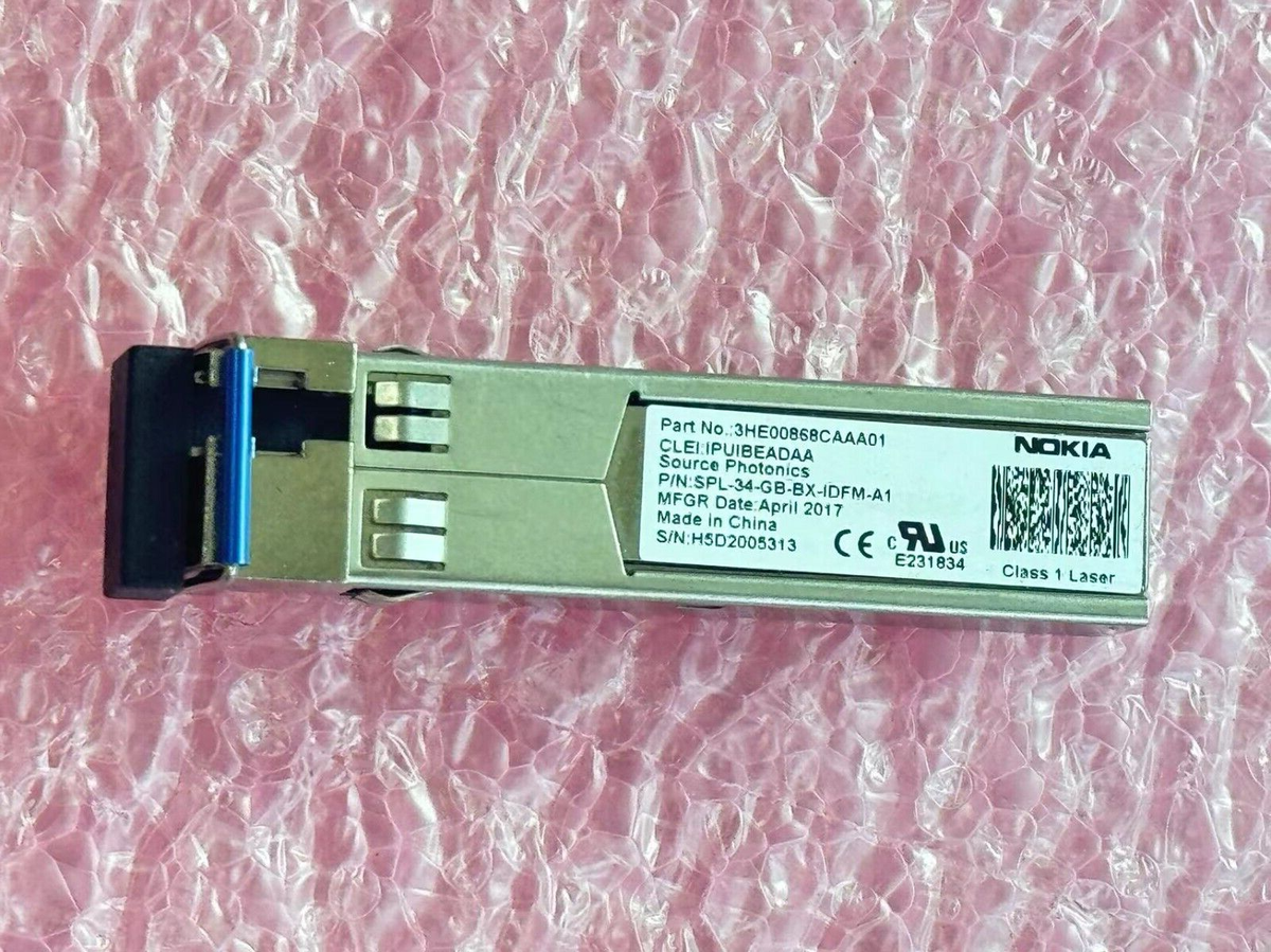 Alcatel-Lucent 3HE00868CA SFP 1000BASE-BX10 1310nm Bidi IPUIBEADAA