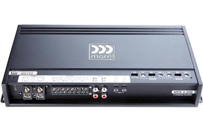 MOREL MPS-4.400 4-CHANNEL 400W RMS HQ AMPLIFIER FREE FEDEX WORLDWIDE SHIPPING!