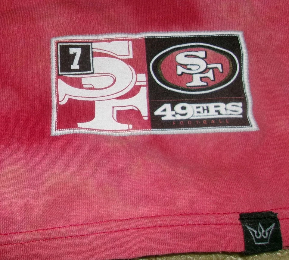 AUTÉNTICA Majestic COLIN KAEPERNICK San Francisco 49ers CAMISETA TIE DYE XL Foto 4 de 4