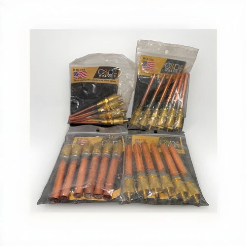 C&D Copper Tube Access Valve Bundle 6pk 1/8” - 6pk 1/4” - 12pk 3/8”