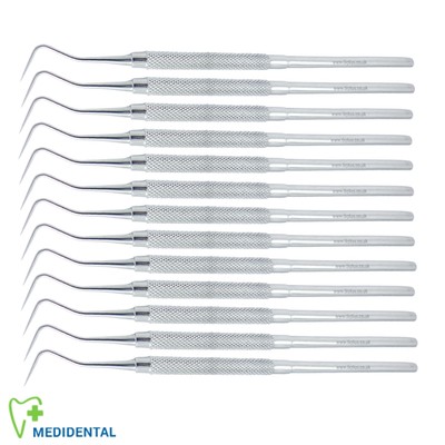 Zahnsonde Zahnreiniger Fig.9 Probe Dentaire Einendig Dental Explorer Set TK Lab