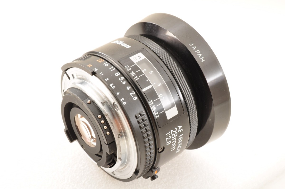Nikon AF NIKKOR 28mm 1:2.8 (良品） Amazon.com : Nikon AF FX NIKKOR 28mm f/2.8D Lens with for