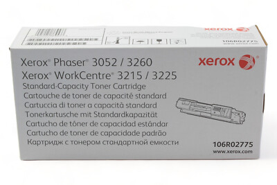 Original Xerox Toner schwarz black noir für Phaser 3052 3260 WC 3215 3225 106R02